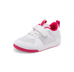Buty dziecięce Multiflex Sport AC biało różowe