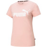 T-Shirt damski Essential Logo różowy