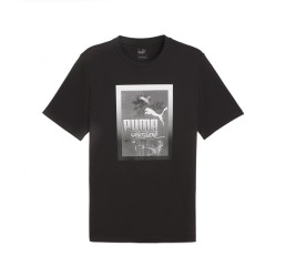 T-Shirt męski Graphics Photoprint czarna
