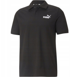 Koszulka męska Essential Pique Polo czarna